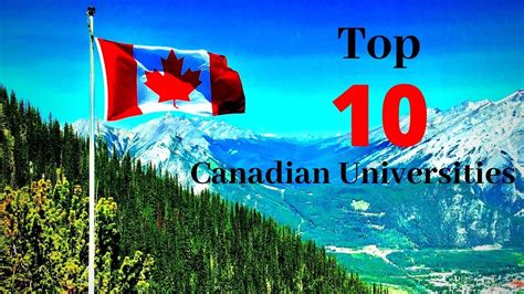 Top 10 Universities in Canada 2020 - YouTube