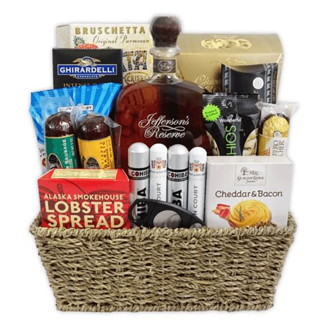 Cigar Gift Basket - Champagne Life Gift Baskets