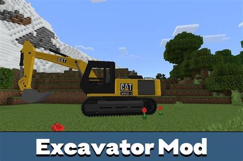 Download Excavator Mod for Minecraft PE - Excavator Mod for MCPE