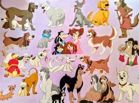 Disney Dogs 2 by FlapperFoxy on DeviantArt