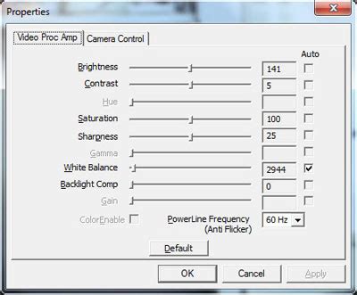 Microsoft Lifecam Hd 3000 Settings - lasopaecho