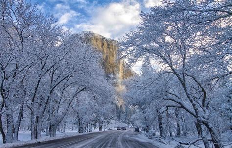 Winter Yosemite Wallpapers - Wallpaper Cave