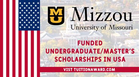 University of Missouri Scholarships 2023-24 for International Students ...