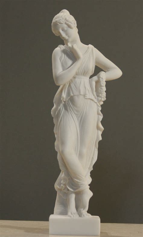 PERSEPHONE Goddess Queen of the underworld Cast Alabaster Sculpture ...