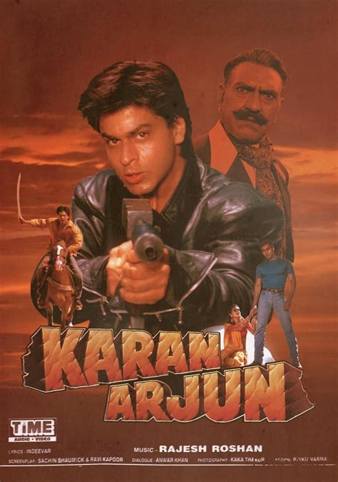 Karan Arjun old poster (1995) Shahrukh khan blockbuster film : r ...