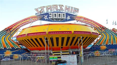 Starship 3000 #ButlerAmusements #EISF2013 | Carnival rides, Cedar point ...