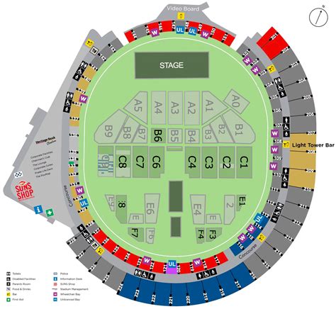 Paul McCartney Seating Map - People First Stadium (Carrara Stadium ...