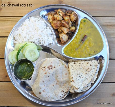 Dal Chawal Roti Sabji| Daily Comfort Food | Indian Thali