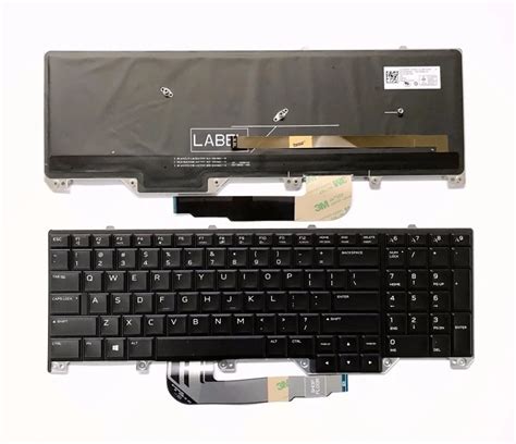 New US keyboard for Dell Alienware 17 R4 ALW17C with coloful backllit ...