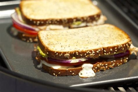 Grilled Turkey Melt Sandwich - Cooking Outdoors