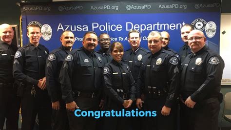 Azusa Police Department Promotions | Last night, several members of our department were sworn ...