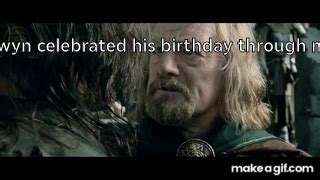 where was gondor when the westfold fell on Make a GIF