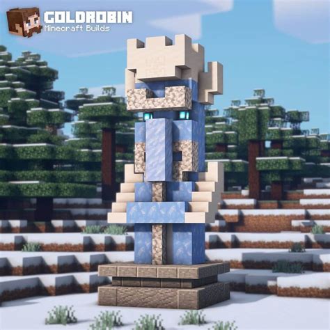 20 Awesome Minecraft Statue Builds - Mom's Got the Stuff