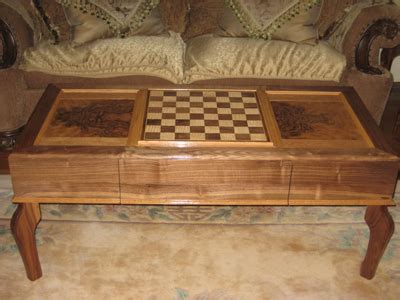 Coffee/Chess Table - Woodworking | Blog | Videos | Plans | How To