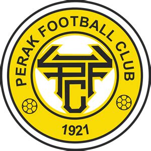 the peak football club logo in yellow and black