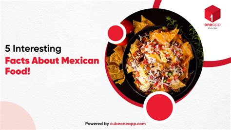 5 Interesting Facts About Mexican Food - oneapp Blogs