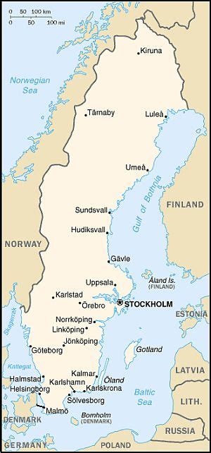 Sweden climate: average weather, temperature, rain - Climates to Travel