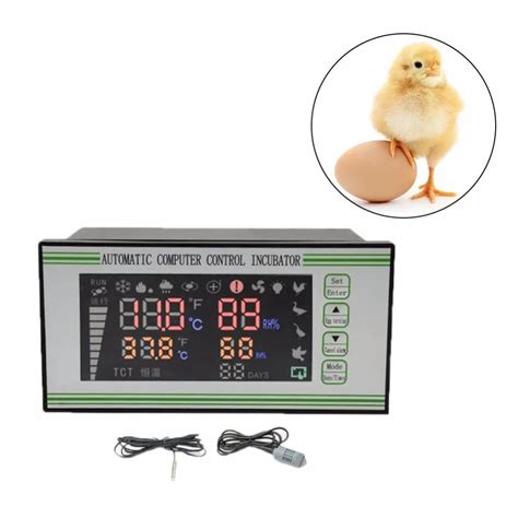 XM 18S Multifunction Controller Temperature Humidity Incubator Automatic Egg Hatcher Digital ...