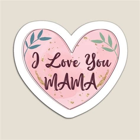 Express Your Love for Mom with this Heartwarming Sticker