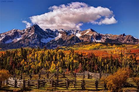 Colorado Fall Foliage. San Juan Mountains in the fall of 2013 ...