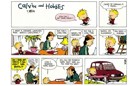 Read online Calvin and Hobbes comic - Issue #1