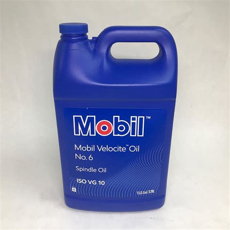 Amazon.com: Mobil Velocite 6, Spindle Oil, 1 gal.: Industrial & Scientific