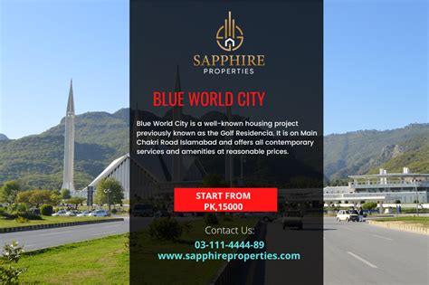 ,Blue World City | Blue World City Location | Sapphire Properties ...