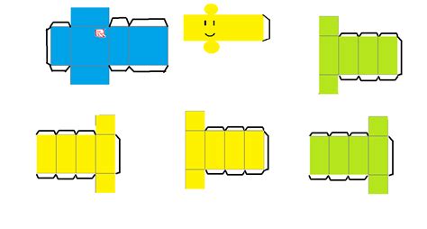 Roblox Papercraft Templates