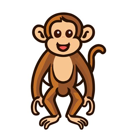 Monkey clipart transparent background 24044245 PNG