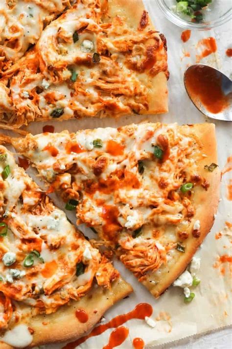 Buffalo Chicken Pizza Recipe - (HOW TO VIDEO!!)