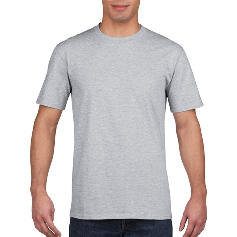 Gildan Mens Premium Cotton Ring Spun Short Sleeve T-Shirt | eBay