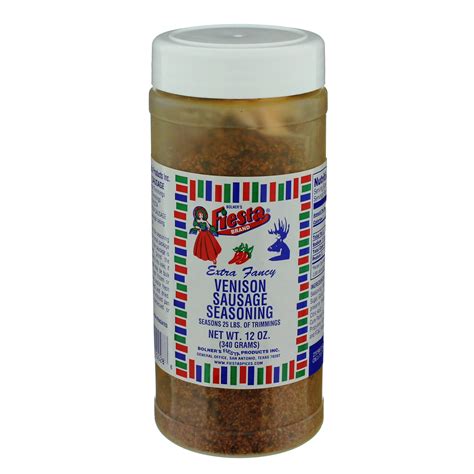 Bolner's Fiesta Venison Sausage Seasoning - Shop Spice Mixes at H-E-B