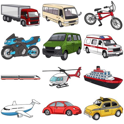 Clipart Transport Vehicles