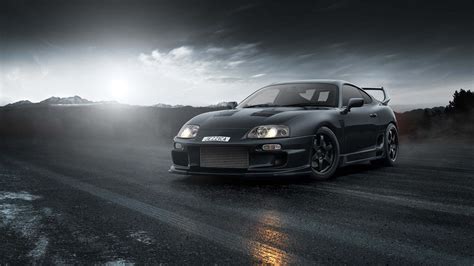 black toyota supra mk4 drift jdm hd JDM Wallpapers | HD Wallpapers | ID #41942