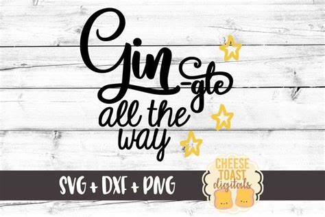 Gingle All The Way - Christmas SVG Files - SVG PNG DXF (91092) | SVGs ...