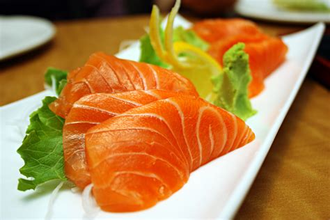 Salmon Sashimi – Sushi Village Ottawa ON