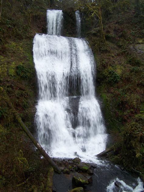 Lower McDowell Creek Falls — These are The Voyages