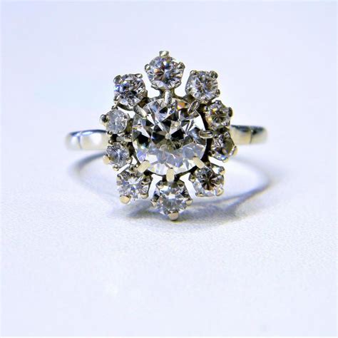 Cushion Cut Diamond Cluster Ring | DB Gems