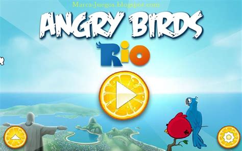 El juego de Angry Birds Rio Online - Marca-Juegos