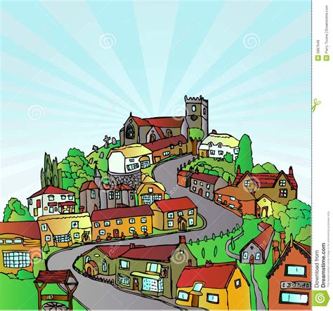 Mountain town clipart - Clipground