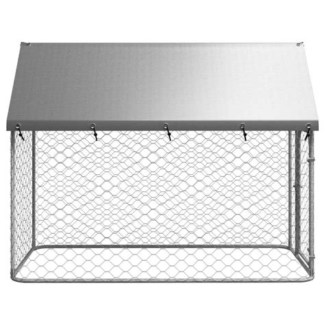 Outdoor Dog Kennel with Roof - my pets needs met