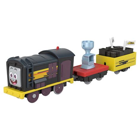 Thomas & Friends Deliver the Win Diesel Motorized Toy Train with Cargo ...