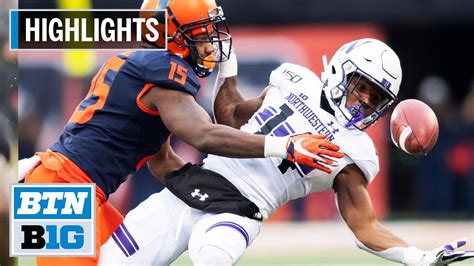 Highlights: Wildcats End Season with a WIn | Northwestern at Illinois ...