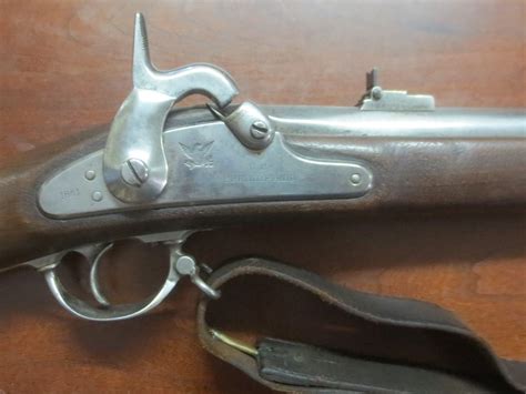 Fine and rare Civil War US Springfield M1861 rifled musket dated 1861 – Battleground Antiques