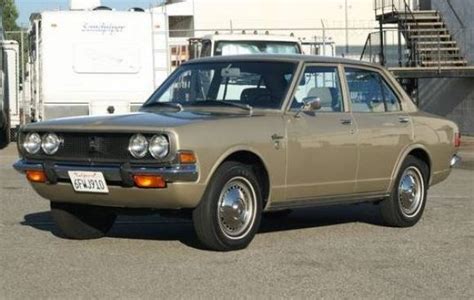 1970 Toyota Corona Deluxe I had a light blue one They Froze up in the winter Classic Japanese ...