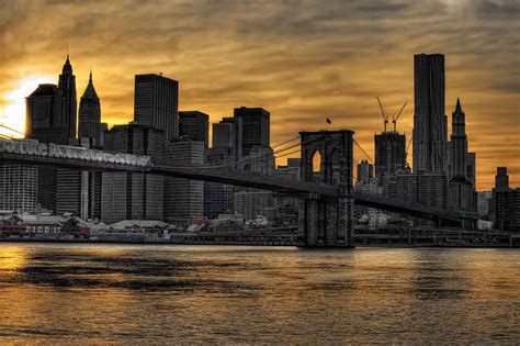 New York Sunset II by Aerostylaz on DeviantArt