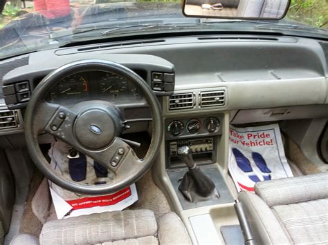 1988 Ford Mustang - Interior Pictures - CarGurus