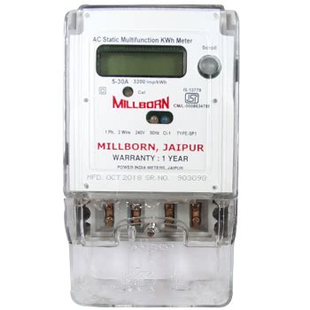 Watt Hour Meter – Millborn Switchgears