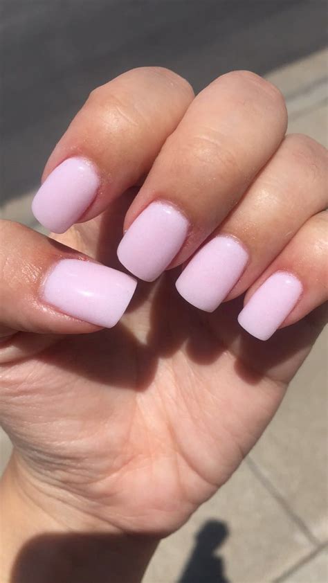 Pink Dip Powder Gel Nails Pink Powder Nails, Blue Gel Nails, Baby Pink Nails, Color For Nails ...