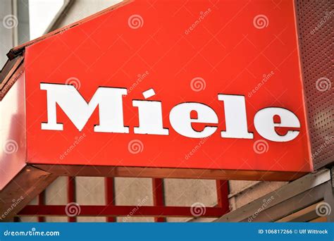 Hannover/Germany - 11/13/2017 - an Image of a Miele Logo Editorial ...